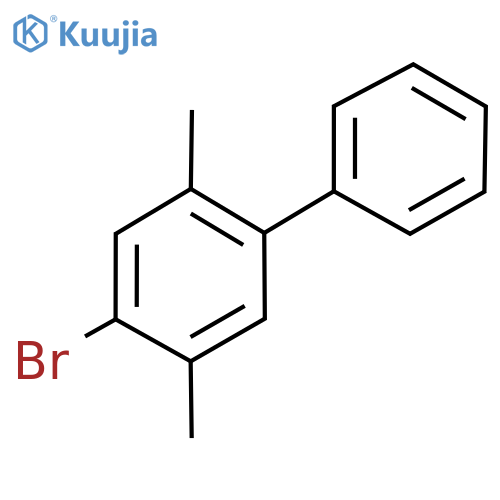 4-Bromo-2,5-dimethylbipheny structure