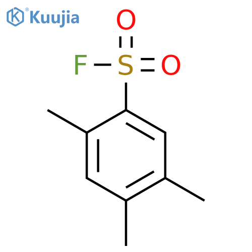 2,4,5-trimethylbenzene-1-sulfonyl fluoride structure