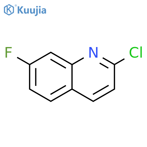 2-chloro-7-fluoro-quinoline structure