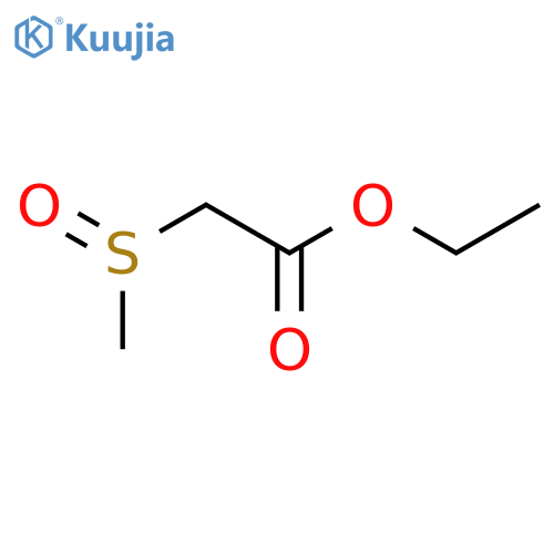 Acetic acid,2-(methylsulfinyl)-, ethyl ester structure