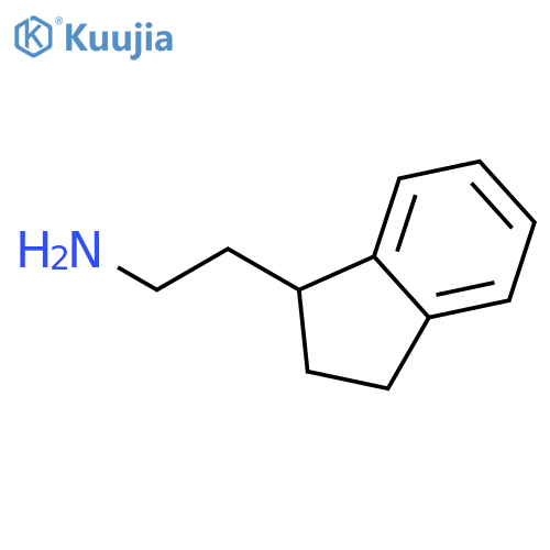 2-(2,3-dihydro-1H-inden-1-yl)ethan-1-amine structure