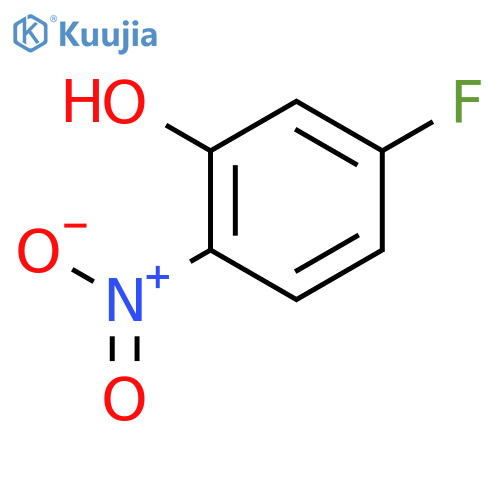 5-Fluoro-2-nitrophenol structure