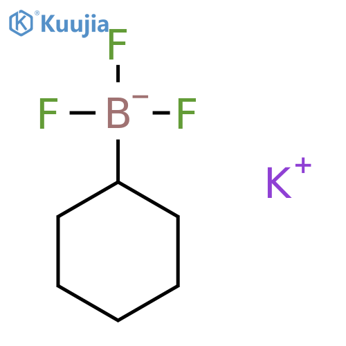 Potassium cyclohexyltrifluoroborate structure
