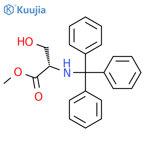 N-Trityl-L-Serine Methyl Ester structure