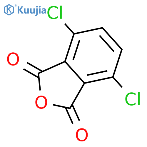 4,7-dichloroisobenzofuran-1,3-dione structure