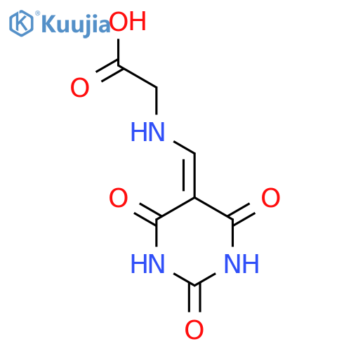 N-(2,4,6-trioxotetrahydropyrimidin-5(2H)-ylidene)methylglycine structure