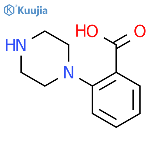 2-(Piperazin-1-yl)benzoic acid structure