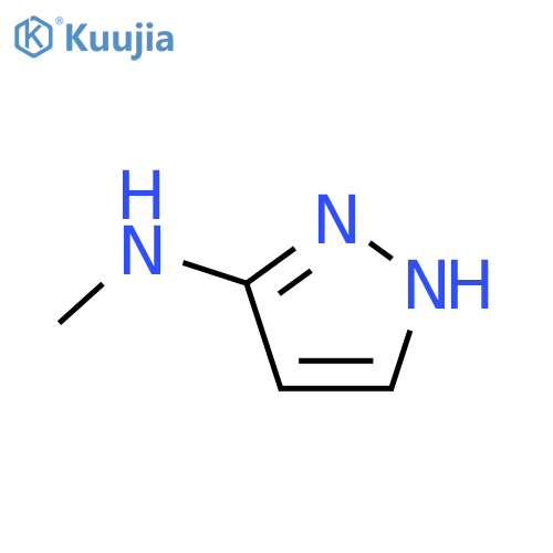 N-methyl-1H-pyrazol-5-amine structure