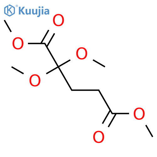 1,5-dimethyl 2,2-dimethoxypentanedioate structure