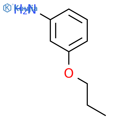 3-propoxyaniline structure