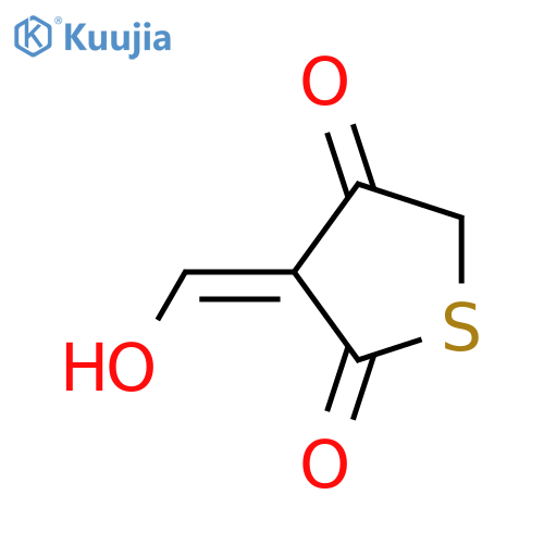 2,4(3H,5H)-Thiophenedione,3-(hydroxymethylene)-, (3Z)- structure