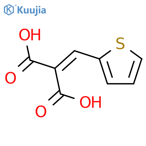 2-(2-Thienylmethylene)malonic Acid structure