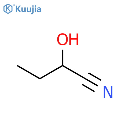 2-Hydroxybutanenitrile structure