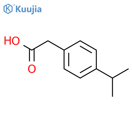 4-Isopropylphenylacetic acid structure