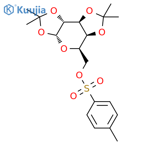 1,2:3,4-Di-O-Isopropylidene-6-O-(p-toluenesulfonyl)-α-D-galactopyranose structure