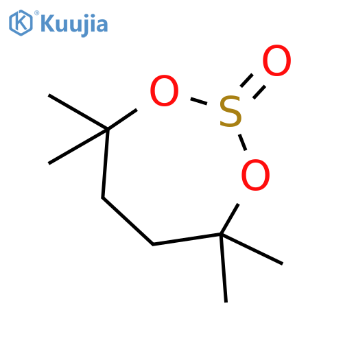 4,4,7,7-Tetramethyl-1,3,2lambda~4~-dioxathiepan-2-one structure