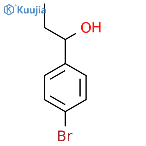 1-(4-Bromophenyl)propan-1-ol structure