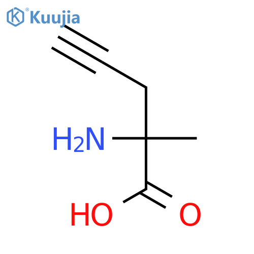 4-Pentynoicacid,2-amino-2-methyl-(9CI) structure