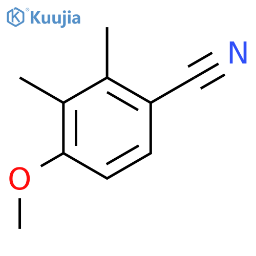 4-Methoxy-2,3-dimethylbenzonitrile structure