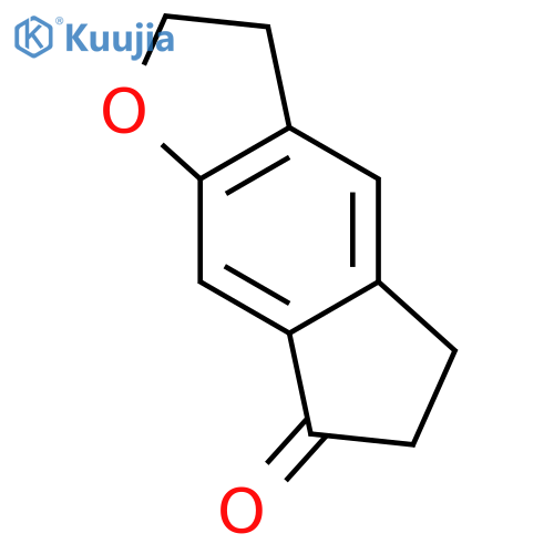 2,3,5,6-Tetrahydro-7H-indeno[5,6-B]furan-7-one structure