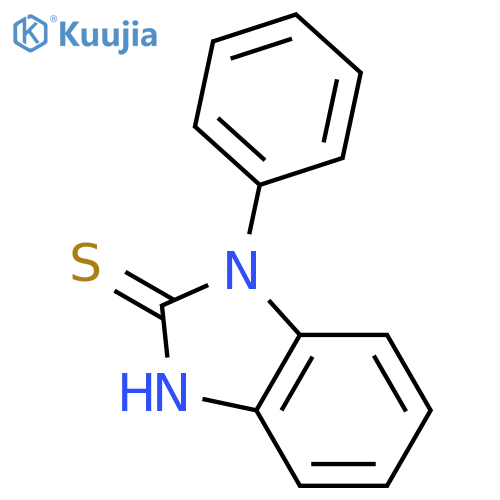 1-Phenyl-1H-benzimidazole-2-thiol structure