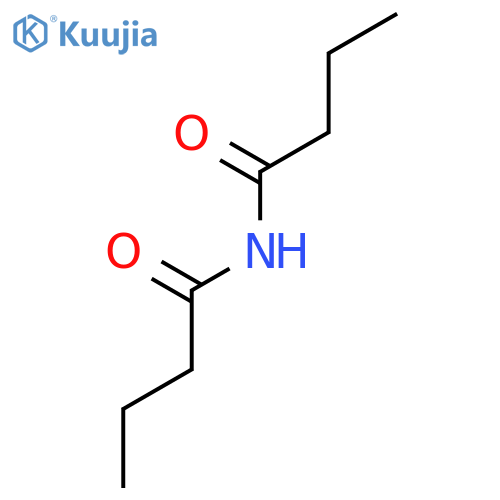 N-(1-Oxobutyl)-butanamide structure