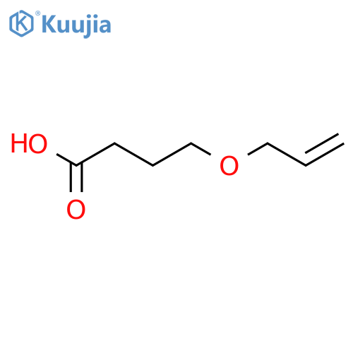 4-(prop-2-en-1-yloxy)butanoic acid structure