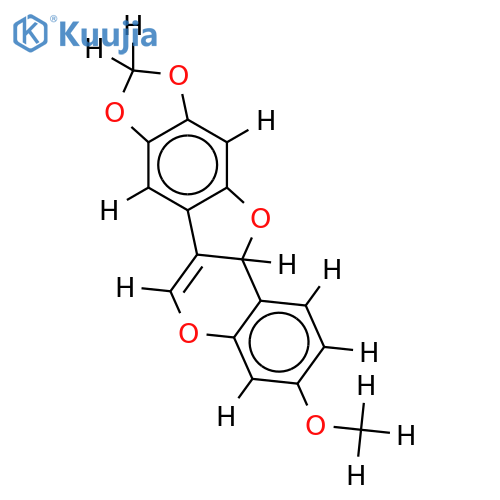 3-methoxy-8,9-methylenedioxypterocarp-6-ene structure