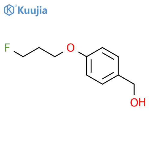 [4-(3-FLUOROPROPOXY)PHENYL]METHANOL structure
