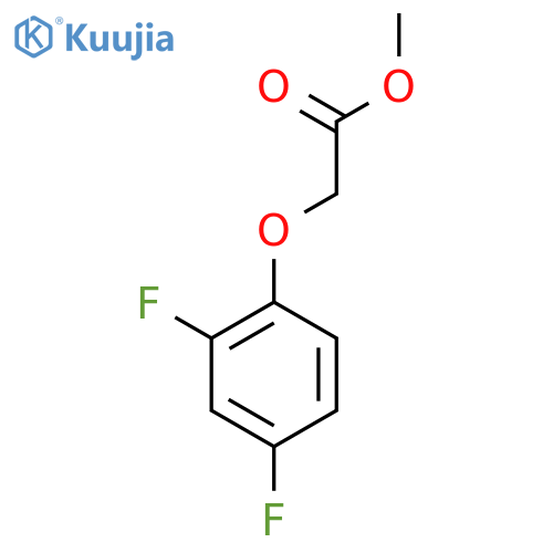 (2,4-Difluorophenoxy)acetic Acid Methyl Ester structure