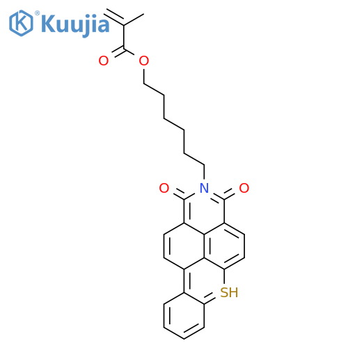 2-(6-Methacryloyloxyhexyl)thioxantheno2,1,9-dejisoquinoline-1,3-dione Monomer structure