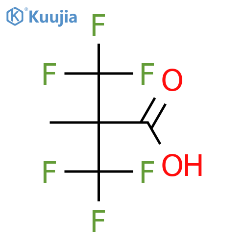 2,2-bis(trifluoromethyl)propionic acid structure