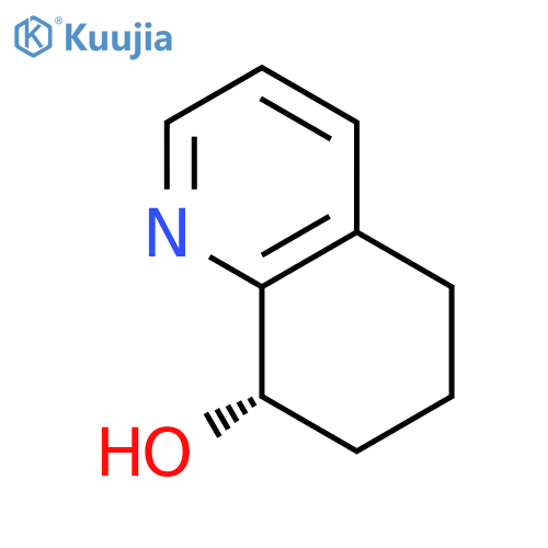 8-Quinolinol,5,6,7,8-tetrahydro-, (8S)- structure