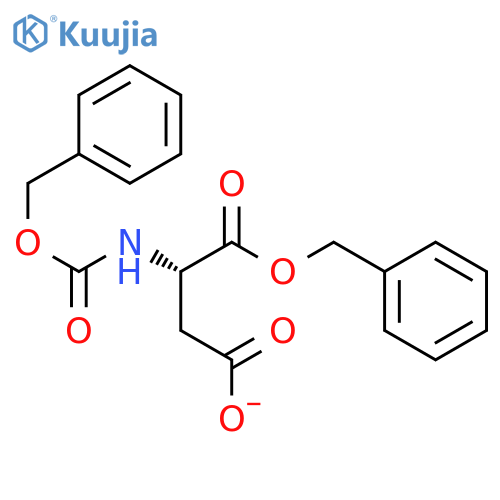 ASPARTIC ACID, N-[(PHENYLMETHOXY)CARBONYL]-, 1-(PHENYLMETHYL) ESTER structure
