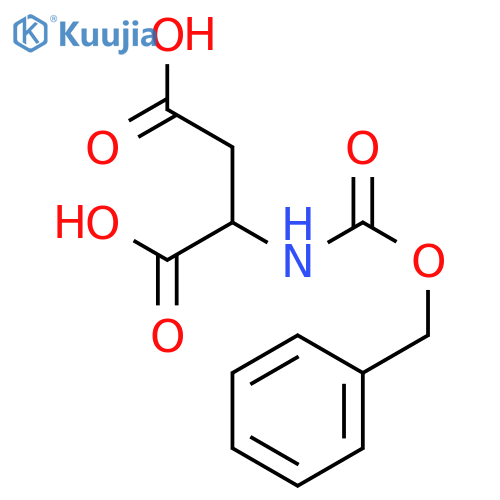 N-Carbobenzoxy-dl-aspartic acid structure