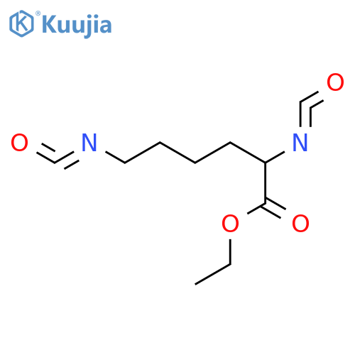 (S)-Ethyl 2,6-diisocyanatohexanoate structure