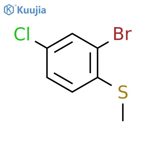2-Bromo-4-chlorothioanisole structure
