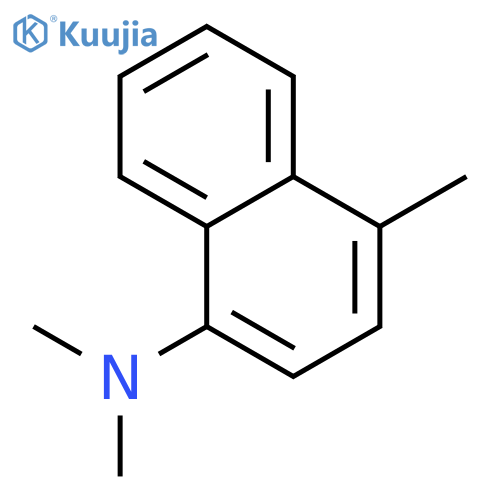 N,N,4-trimethylnaphthalen-1-amine structure