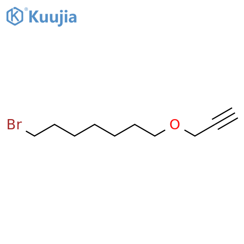 1-Bromo-7-(prop-2-yn-1-yloxy)heptane structure
