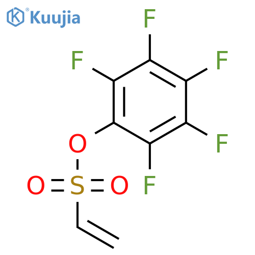 2,3,4,5,6-Pentafluorophenyl 1-ethylenesulfonate structure