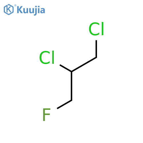 Propane, 1,2-dichloro-3-fluoro- structure