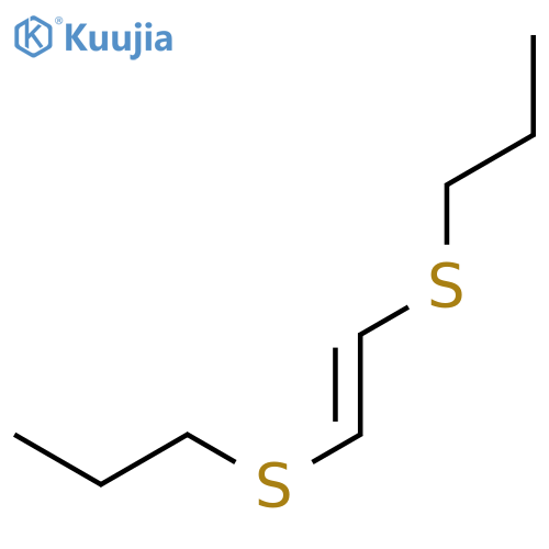 Propane,1,1'-[(1Z)-1,2-ethenediylbis(thio)]bis- structure
