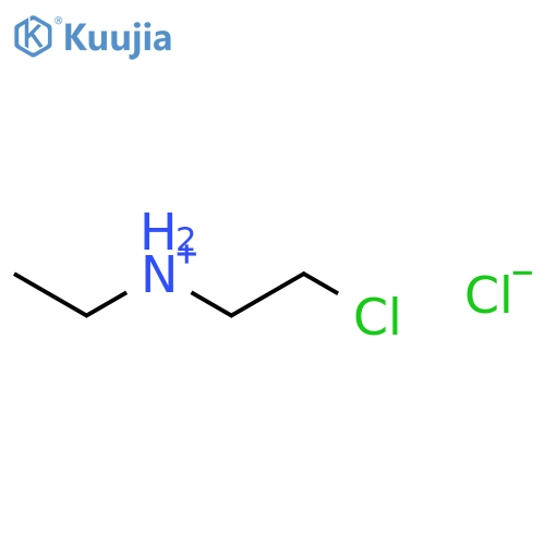 (2-chloroethyl)(ethyl)amine hydrochloride structure