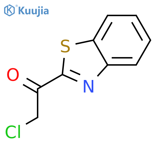 1-(1,3-Benzothiazol-2-yl)-2-chloroethan-1-one structure