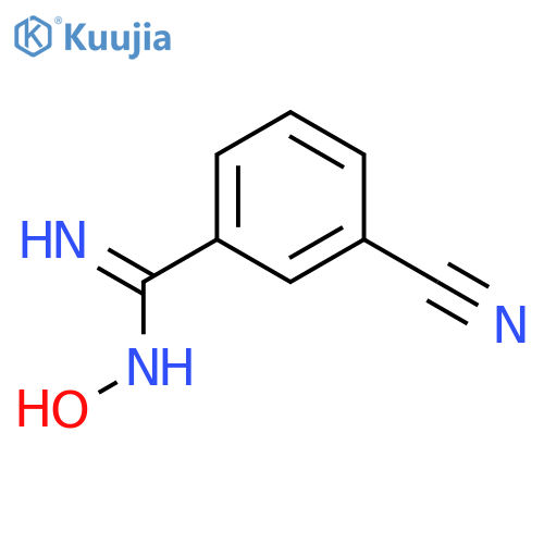 3-Cyano-N-hydroxy-benzamidine structure