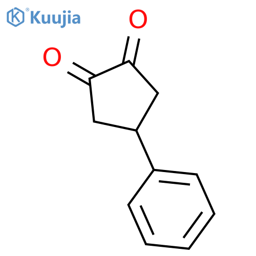 4-phenylcyclopentane-1,2-dione structure