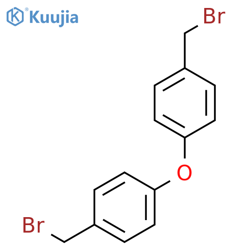 4,4'-Oxybis((bromomethyl)benzene) structure