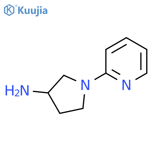 1-(Pyridin-2-yl)pyrrolidin-3-amine structure