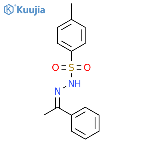 Acetophenone tosylhydrazone structure