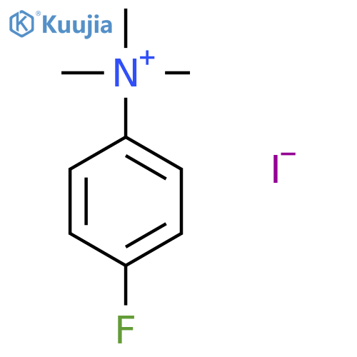BENZENAMINIUM, 4-FLUORO-N,N,N-TRIMETHYL-, IODIDE structure